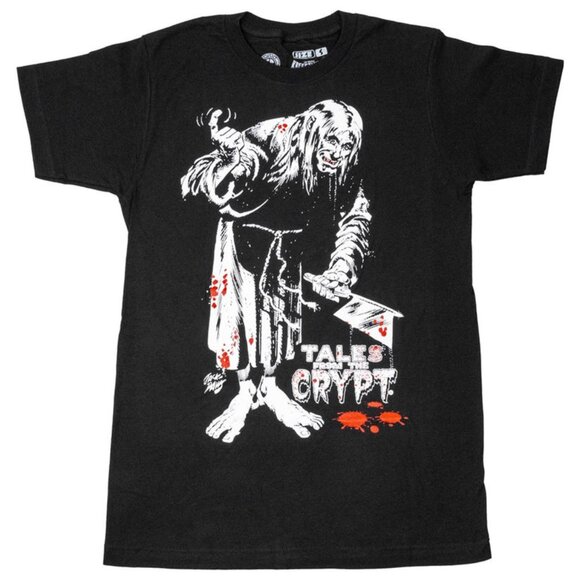 Tales From the Crypt "Crypt Keeper" Black Graphic Tee S-M-L-XL-2XL-3XL NWT - Picture 2 of 3